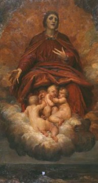 L’esprit du christianisme symboliste George Frederic Watts Peinture à l'huile